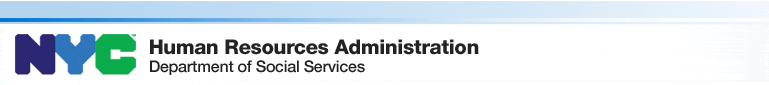 The New York City Human Resources Administration-Department of Social Services