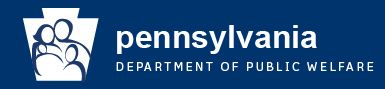 Pennsylvania Department of Public Welfare